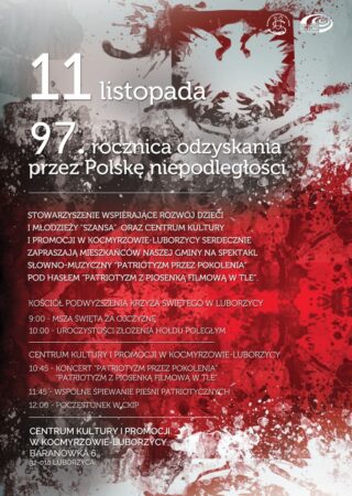 11 listopada – ŚWIĘTO ODZYSKANIA NIEPODLEGŁOŚCI