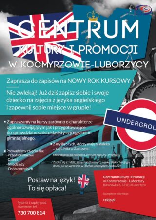 Ruszają zapisy na zajęcia z języka angielskiego!