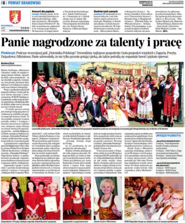 Panie nagrodzone za talenty i pracę